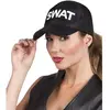Boland CASQUETTE NOIRE SWAT TAILLE AJUSTABLE