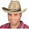 chapeau de cowboy paille - boland 95403