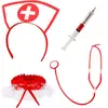 Boland set d'infirmerie polystyrène/polypropylèn rouge/blanc 4 pièces