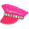 Boland Casquette réversible sequin rose et blanc perlé - Adulte