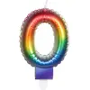 Boland- Bougie en Forme de Chiffre, 30130, Multicolore, Taille Unique