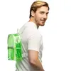 Sac à dos Clarity vert fluo - 28 x 23 x 10 cm