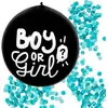 Ballon confettis 'Boy or Girl' CONFETTIS BLEUS