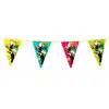 Guirlande fanions en plastique toucan 45 x 30 cm 6 m - Multicolore