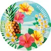 RueDeLaFete Assiettes En Carton - Paradise x 6