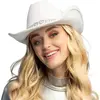 Chapeau cowboy Jamie - Blanc