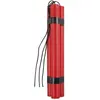Boland tige de dynamite 23 cm polypropylène rouge