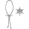 Boland Collier et étoile de shériff