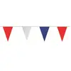 Guirlande de supporter fanions tricolores