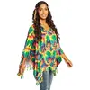 Poncho Hippie avec bandeau - BOLAND - Femme - M/L - Blanc - Coloris Unique