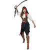 déguisement pirate des tempêtes femme - m/l - multicolore - boland 83535