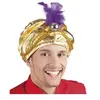 Boland chapeau Sultan Selim hommes or / violet