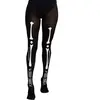 Boland Paire De Collants squelette - accessoire Halloween