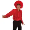 Chemise Disco Rouge Homme