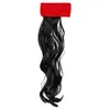 Max Bersinger bandeau rouge avec cheveux noirs - boland 85994