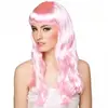 Boland Perruque cheveux longs - Rose clair - Accessoire de déguisement