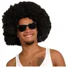 Boland Perruque Afro Noire - Adulte - Mixte - Intérieur - Thème Disco - Coupe Volumineuse