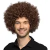 Boland Perruque - Afro brune - Mixte - Intérieur - Marron, chocolat - Adulte