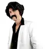 Boland PERRUQUE CHUCK AVEC MOUSTACHE Noir