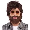 perruque dude avec barbe et moustache - boland 86312