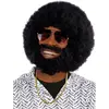 Boland Perruque Rufus Avec Barbe Et Moustaches Noires