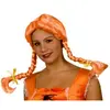 Orange wig for women (perruque)