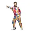 déguisement survêtement disco multicolore homme - l - multicolore - boland 88557