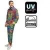 RueDeLaFete Survêtement Leopard Art homme UV