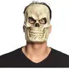 Boland 72212 Masque Visage Tête de Mort en pin Mobile Blanc