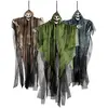Déco Suspension Death Skull ghost 65cm colorée  (x1)