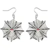 paire boucles d'oreilles toile araignée adulte - boland 72074