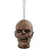 Boland décoration tête de vaudou 25 x 17 cm latex marron
