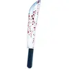 Accessoire de déguisement - machette couteau plastique horreur sang 53cm - boland 74558