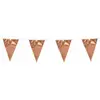 Boland GUIRLANDE 20 FANIONS ASPECT MÉTAL 10M ROSE GOLD