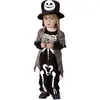 Boland - CS99912 - Déguisement - Costume Garçon Squelette, 3/4 Ans