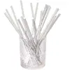 Boland 20017 Lot de 20 pailles en papier dorées, longueur 20 cm, respectueuses de l'environnement, pailles en papier, cocktail, plage, jardin, fête, fête à thème, anniversaire