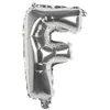 Boland ballon lettre F argent 36 cm