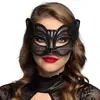 Boland 10116588 Masque en dentelle Motif chat de luxe Taille unique