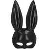 Masque Lapin Noir Adulte   Masque Bunny Sexy Soirée Déguisée Halloween