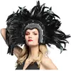 Boland coiffe Showgirl dames taille unique noir
