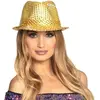 Boland Chapeau Popstar Sequins Or