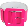 Ceinture - GENERIQUE - Rose - Adulte - 115 X 5,5cm - Grosse boucle