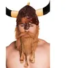 barbe rousse viking avec tresses - boland 01847