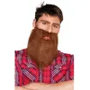 Boland barbe Hipster hommes marron