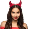 Tiare cornes du diable Démon -Rouge