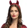 Tiare cornes de diable Sequins