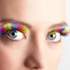 Boland Faux cils courts multicolores adulte
