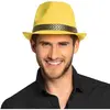 NO NAME borsalino funky jaune adulte - boland 01396