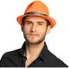Borsalino Disco - NO NAME - Orange fluo avec liseret - Mixte - Adulte