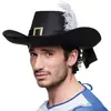 Boland chapeau Musketier André hommes taille unique noir